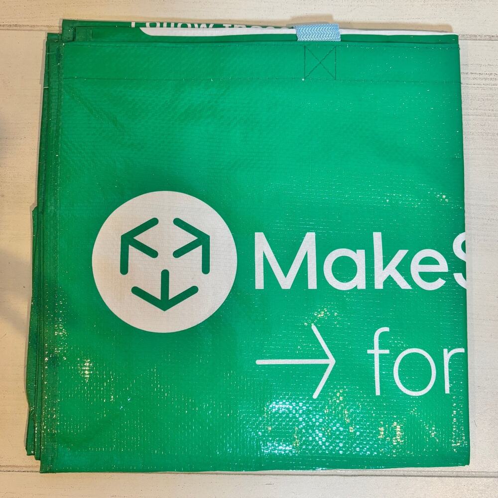 5 shopping storage moving collapsible large bags - great for resellers, students - Picture 2 of 6